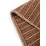 Capacho de Sisal Natural Ambientes 60x80 Varias Cores - Marrom Riscado - 1