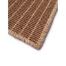 Capacho de Sisal Natural Ambientes 60x80 Varias Cores - Marrom Riscado - 3