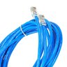 Cabo de Rede Cat5e Montado Azul - 50 Metros - 4