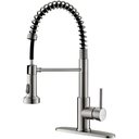 Ver imagem 1 de Torneira Goumert Cozinha Monocomando Misturador Agua Quente Fria Mesa Bancada Pia Moderna Extensivel