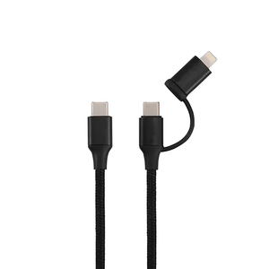 Cabo Oex Usb 4 em 1 Lightining Preto Ce303