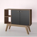 Ver imagem 2 de Aparador 2 Portas 1 Prateleira Bora