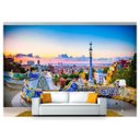 Ver imagem 1 de Papel De Parede Cidade Barcelona Espanha 3D 6M² Ncd222