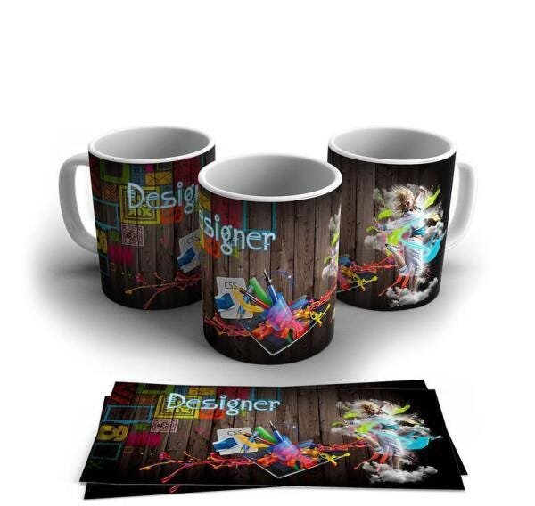 Caneca Personalizada Profissão - Designer 2713 - 1