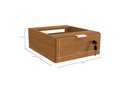 Ver imagem 2 de Gaveteiro P/ Mesa Estilo Industrial Kappesberg Li005 Canela