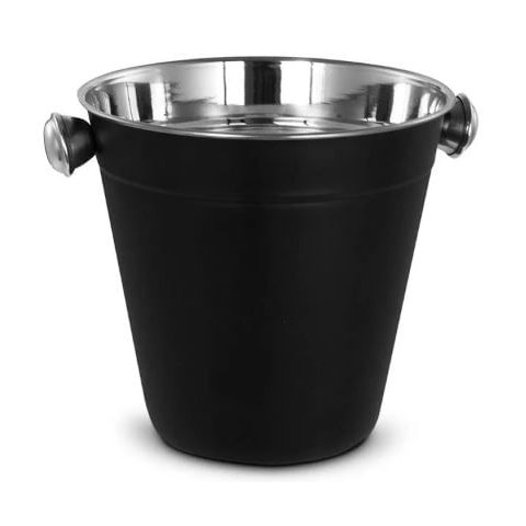 Balde de Gelo em Inox Ônix 5 Litros - Mimo Style - AN801X