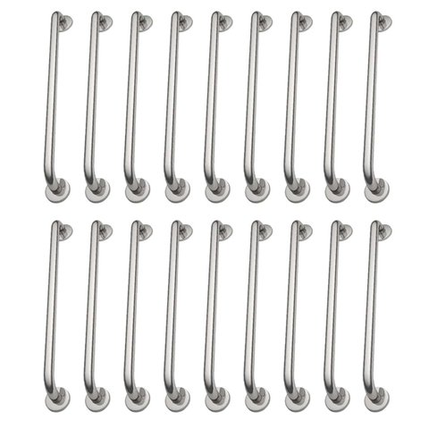 Alça de Apoio 70cm Barra Inox Kit 20 Unidades Cadeirante Idoso Corrimao Banheiro Box Acessibilidade 