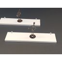 Ver imagem 3 de Prateleira MDF 40 x 15 cm Kit 2 Peças Eví Decor