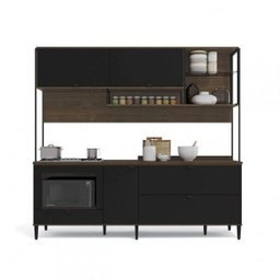 Cozinha Compacta com Tampo 4 Peças Pop Kappesberg - 2 Cozinha Compacta com Tampo 4 Peças Pop Kappesberg - 2