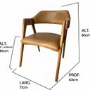 Ver imagem 3 de Conjunto para Sala de Jantar com 8 Cadeiras Laura