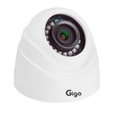 Ver imagem 2 de Câmera Dome Plástica 720p Ir 20m 1/4.5" 2.6mm - Giga - Gs0460aout [reembalado] Gs0460aout