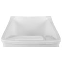 Ver imagem 4 de Gabinete Plástico com Tanque 15L 1 Porta Gtq0 Branco/Bordô Astra