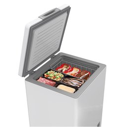 Freezer Horizontal Midea 100L Branco CFA10B1 127V - 4
