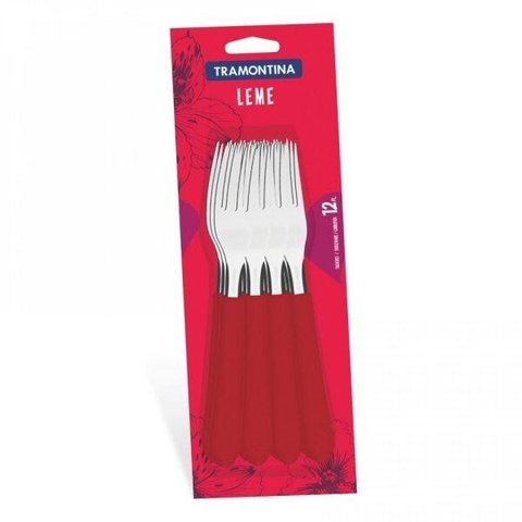 Jogo de Garfos de Mesa Inox 12 Peças Leme Tramontina 23182970