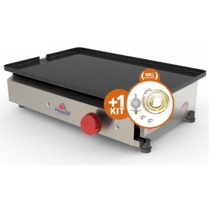 KIT - Chapa Bifeteira Gás Inox 45 cm PR-450G + Kit Gás - Progás