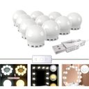 Ver imagem 2 de Luz de Espelho Maquiagem Usb Make LED Studio 3 Cores Camarim Regulavel Lâmpadas Led