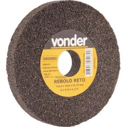 Rebolo Reto 152,4x19,0x31,8 24/36 Grosso Marrom Uso Geral - - 1