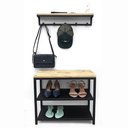 Ver imagem 2 de Kit Sapateira Sd 5003 + Cabideiro 5004 Preto