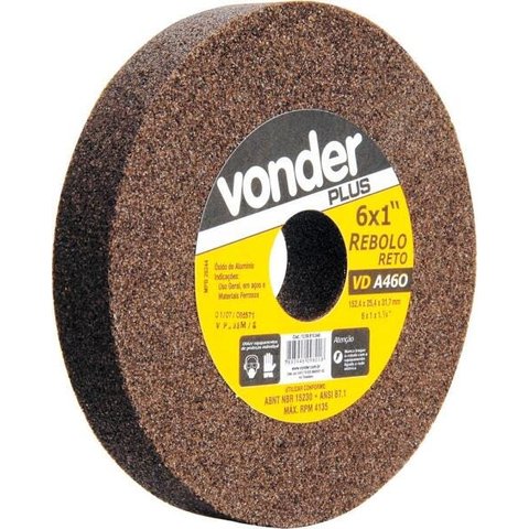 Rebolo reto 152,4x19,0x31x8 g46 marrom uso geral Vonder Plus