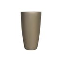 Ver imagem 1 de Vaso de Fibra de Vidro Dourado Fosco 56x30 Cm Estilo Vietnamita Pilao