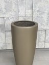 Ver imagem 2 de Vaso de Fibra de Vidro Dourado Fosco 56x30 Cm Estilo Vietnamita Pilao