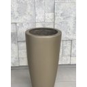 Ver imagem 2 de Vaso de Fibra de Vidro Dourado Fosco 56x30 Cm Estilo Vietnamita Pilao