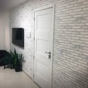 Ver imagem 5 de Papel Adesivo Tijolinho Branco 3d Texturizado Vinil Lavável Autocolante para Decoração Cinza Claro