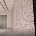 Ver imagem 3 de Papel Adesivo Tijolinho Branco 3d Texturizado Vinil Lavável Autocolante para Decoração Cinza Claro