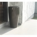 Ver imagem 3 de Vaso de Fibra de Vidro Estilo Vietnamita 72x38 Cm Camurça