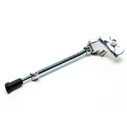 Descanso Pé Central Aluminio bike com regulagem aro 16 ao 29:Prata - 4