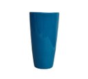 Ver imagem 1 de Vaso de Fibra de Vidro 72X38 cm Azul Turquesa