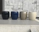 Ver imagem 4 de Vaso de Fibra de Vidro 31x29 cm Verona Dourado Brilho