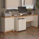 Ver imagem 2 de Conjunto Escritório Mesa Gaveteiro Balcão Berlin - Vianossa