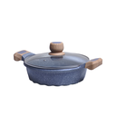 Ver imagem 4 de Jogo de Panelas 9 Peças Revestimento Mármore Cinza