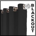 Ver imagem 5 de Cortina Blackout Blecaute Paris Quarto 5,50 X 2,80 Preto