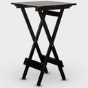 Ver imagem 2 de Mesa para Jardim e Varanda Bistrô Dobrável em Madeira Maciça