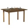 Mesa de Jantar 120x80 até 4 Lugares Pés em Madeira Maciça Reforçada - 2