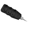 EXTENSÃO 10 M COM 3 TOMADAS BIPOLAR BIVOLT NEW COLORS - Preto - 1