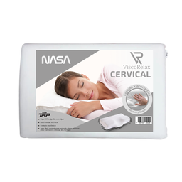Travesseiro Viscorelax Viscoelástico Nasa Cervical com Memória - 1