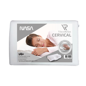 Travesseiro Viscorelax Viscoelástico Nasa Cervical com Memória