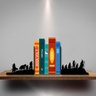 Porta Livros Aparador Sociedade do Anel Senhor dos Anéis Geek Marketplace - 1