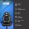 Cadeira Gamer Fox Racer Vulpes Cinza - Wz-318 - 9