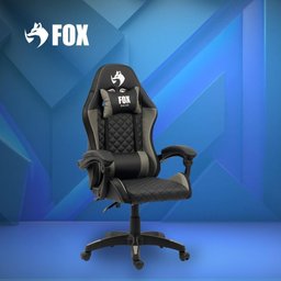Cadeira Gamer Fox Racer Vulpes Cinza - Wz-318 - 8