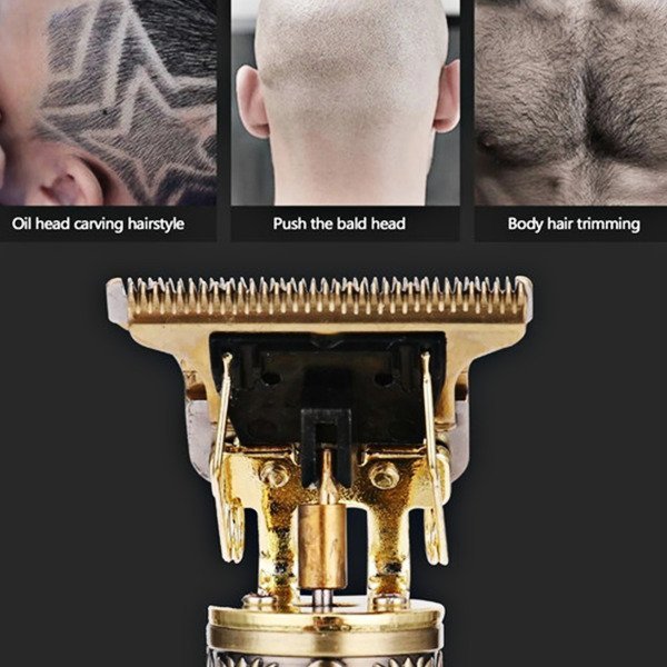 Máquina Acabamento Aparador Cabelo Barba sem Fio Recarregável - 6