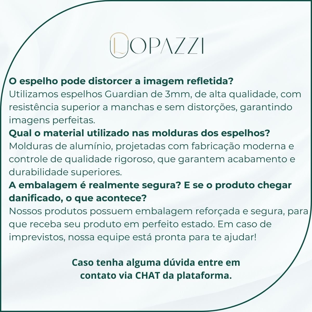 Espelho Grande Oval Base Reta com Moldura Metal Corpo Inteiro 170 X 70 Cm C/suporte de Chão - 9