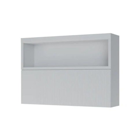 Armário de Cozinha Modulado Marquesa c/ 1 Porta 120cm Branca - Nesher