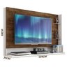 Painel para TV até 42 Polegadas Link Caemmun Jatobá Branco Fosco - 4