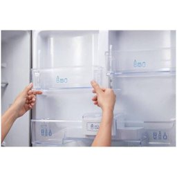 Geladeira Panasonic NR-BB71PVFXB Frost-Free, Inverter, 480L, Bottom Freezer, Inox - 127V - 4