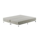 Ver imagem 1 de Base Box Bipartido King Spubio Incofal Marrom Claro 198x198x40cm