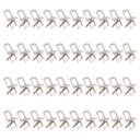 Ver imagem 2 de Kit 10 Conjuntos de Mesa com 4 Cadeiras de Madeira Dobrável 120x70 sem Pintura/Crua